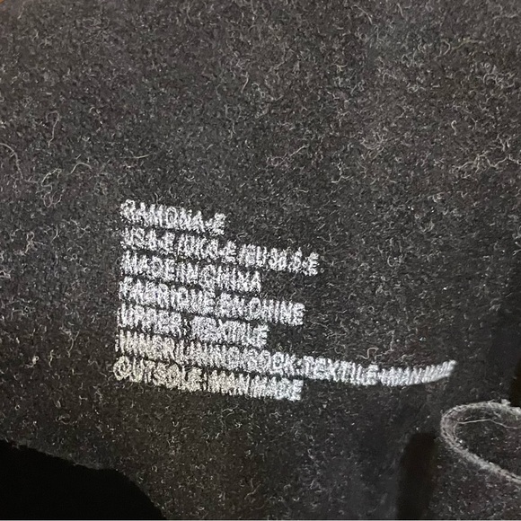 New Ramona High Over-The-Knee Lace Up Faux Suede Flat Boot in Black 8 Extra Wide - Picture 6 of 16